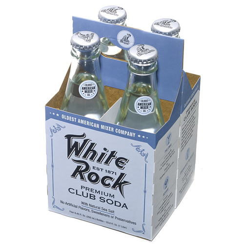 Zoom to enlarge the White Rock Premium Mixer 4pk • Club Soda