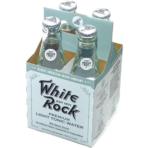 Zoom to enlarge the White Rock Premium Mixer 4pk • Light Tonic