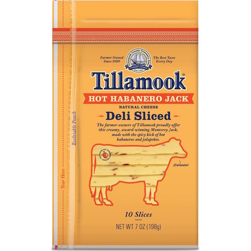 Zoom to enlarge the Tillamook Hot Habanero Jack Deli Cut