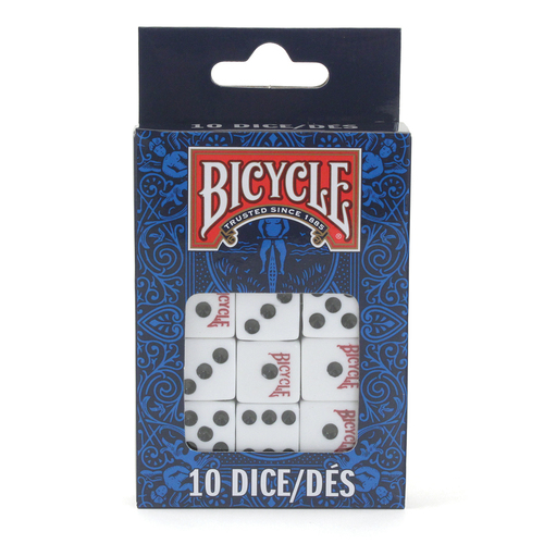 Zoom to enlarge the Bicycle Dice 10 Ct