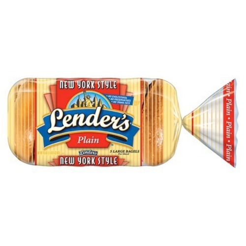 Zoom to enlarge the Lenders Frozen Bagels • Plain