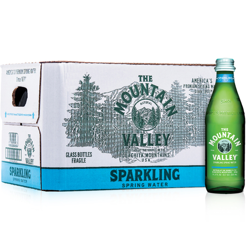 Zoom to enlarge the Mountain Valley Water • Sparkling 333ml 24pk Glass