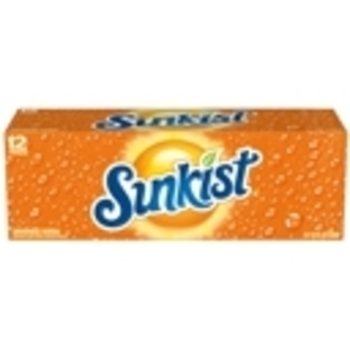 Zoom to enlarge the Sunkist Soda • Orange 12 oz 12 Pack