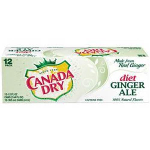 Canada Dry Ginger Ale • Diet 12 oz 12 Pack