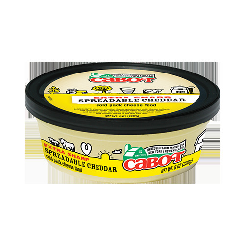 Cabot Extra Sharp Cheddar Spreadable Cold