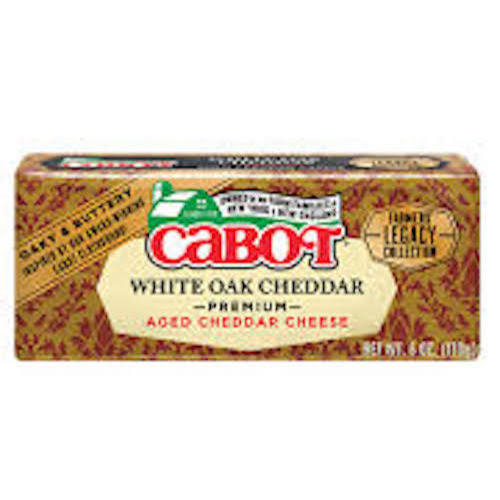 Zoom to enlarge the Cabot White Cheddar Bar