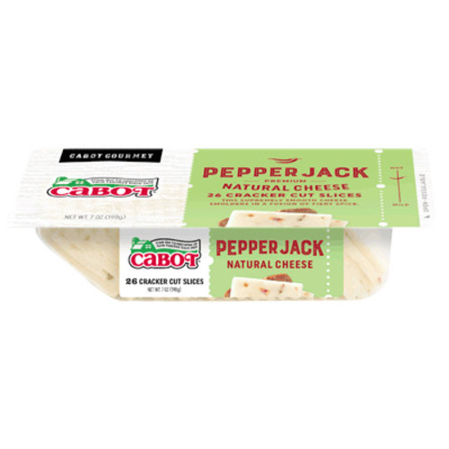 Zoom to enlarge the Cabot Pepper Jack Cracker Cut