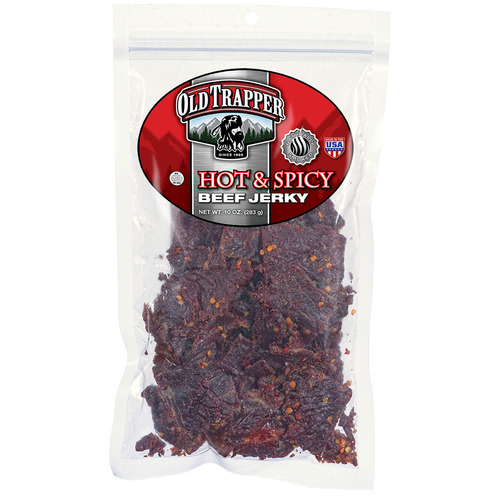 Zoom to enlarge the Old Trapper Hot & Spicy Beef Jerky