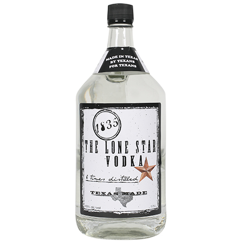 Zoom to enlarge the The Lone Star 1835 Texas Vodka