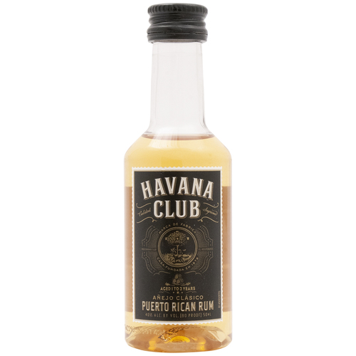 Zoom to enlarge the Havana Club Puerto Rican Rum • Blanco 50ml (Each)