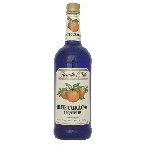 Royale Club Blue Curacao Liqueur