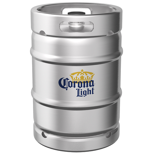 Zoom to enlarge the Corona Light Beer • 1 / 2 Barrel Keg