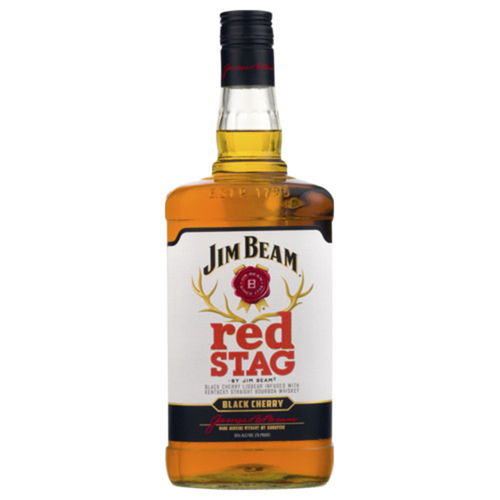 Zoom to enlarge the Jim Beam Red Stag Black Cherry Kentucky Straight Bourbon Whiskey