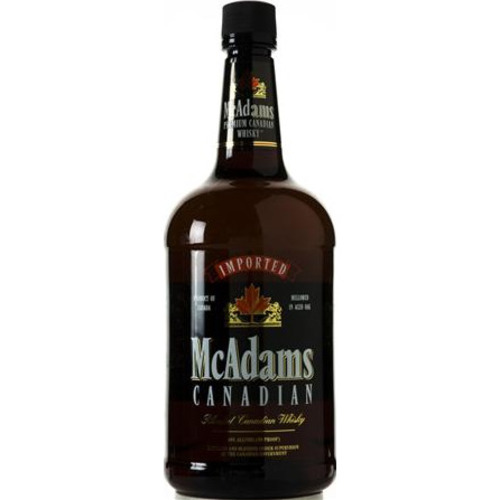 Mcadam's Canadian Whiskey 80'