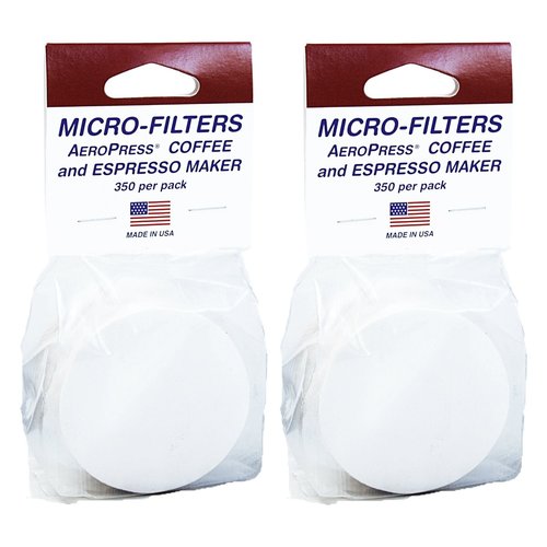 Zoom to enlarge the Aerobie Aeropress Replacement Coffee Filters 350 Ct