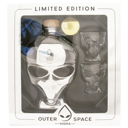 Zoom to enlarge the Outerspace Vodka • Chrome Bottle