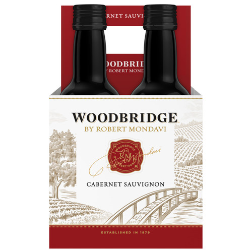 Zoom to enlarge the Mondavi Woodbridge Cabernet Sauvignon 4pk