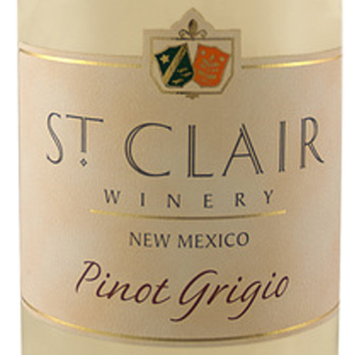 Zoom to enlarge the St. Clair Pinot Grigio