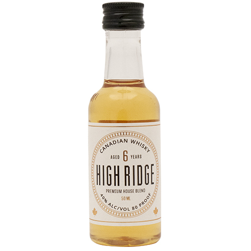 Zoom to enlarge the High Ridge 6 Year Old Canadian Whisky