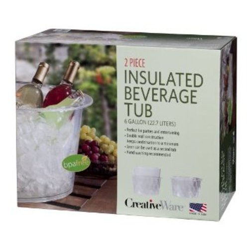 Zoom to enlarge the Creativeware Insulated Tub • 6 Gallon