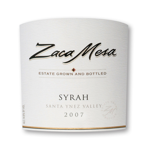 Zoom to enlarge the Zaca Mesa Syrah