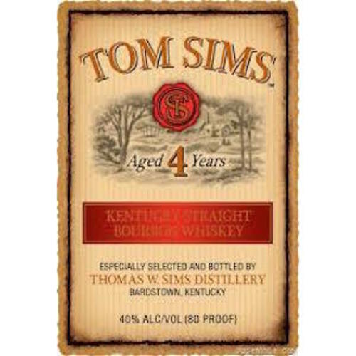 Zoom to enlarge the Tom Sims Bourbon • 4yr