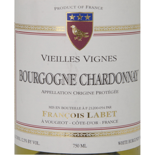 Zoom to enlarge the Labet Bourgogne Chardonnay Vv