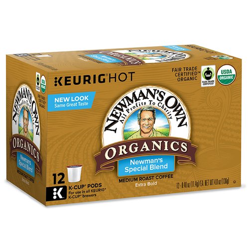 Zoom to enlarge the Keurig Newmans Own Organic Special Blend K-cup  Medium Coffee