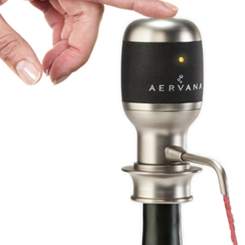 Aervana Electric Wine Aerator - Travel White