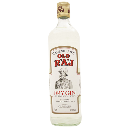 Zoom to enlarge the Cadenhead’s Old Raj Red Dry Gin