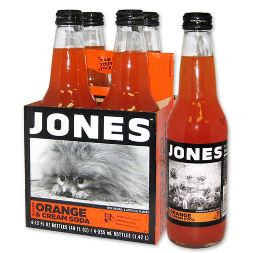 Zoom to enlarge the Jones Soda 4 Pack • Orange & Cream