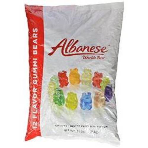 Zoom to enlarge the Albanese Fat-free Assorted Flavors Gummi Bears Candy