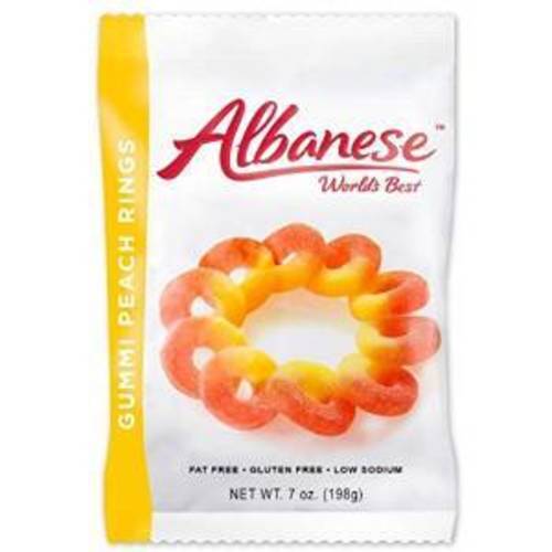 Zoom to enlarge the Albanese Peach Rings Gummi Candy