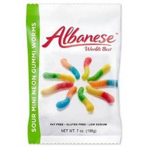 Zoom to enlarge the Albanese Gummi Candy • Sour Worms