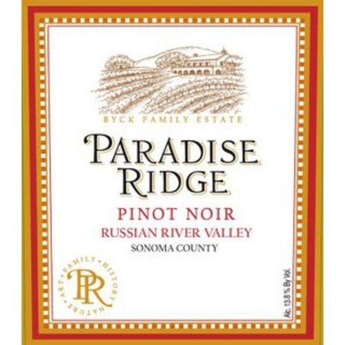 Zoom to enlarge the Paradise Ridge Pinot Noir Walter’s Vineyard Russian River Valley