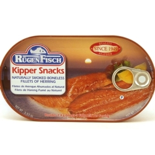 Zoom to enlarge the Regenfisch Kipper Snacks Herring Fillets