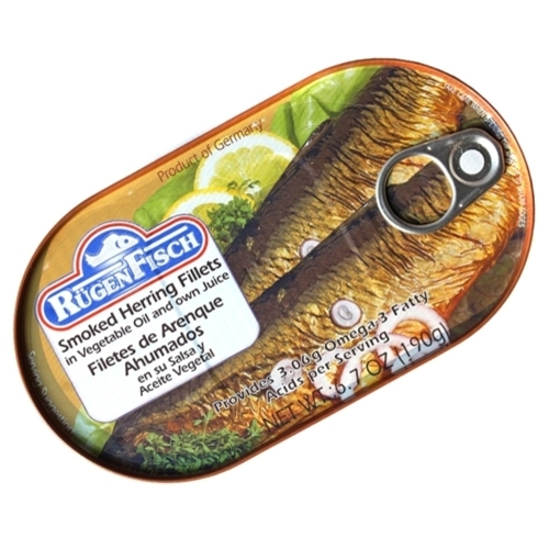 Zoom to enlarge the Rugenfisch Mackerel Fillets • Vegetable Oil