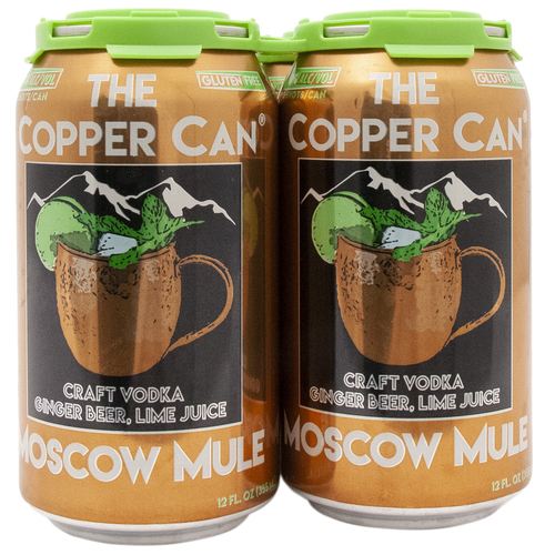 Zoom to enlarge the The Copper Can Moscow Mule 4pk-12oz