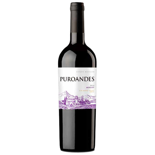Zoom to enlarge the Puroandes Merlot