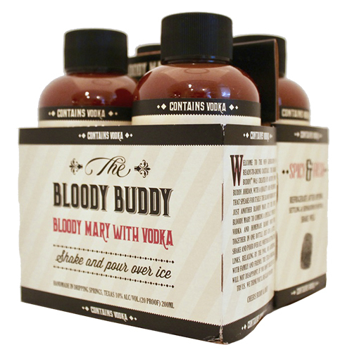 Zoom to enlarge the Bloody Buddy Ready To Drink Bloody Mary 4pk-200ml