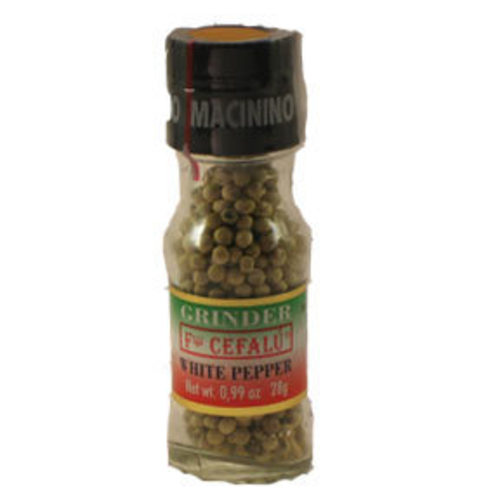 Zoom to enlarge the Cefalu White Pepper Spice Grinder