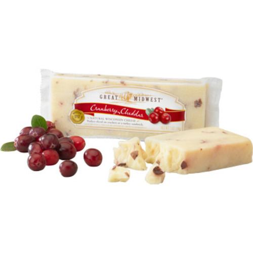 Zoom to enlarge the Great Midwest Cheddar Cranberry (Gb)