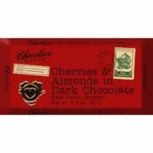 Chocolove Dark Cherry Almond 55% Dark Chocolate Candy Bar
