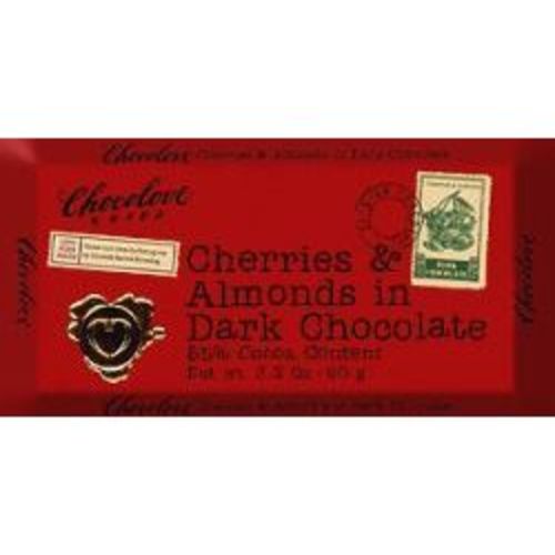 Zoom to enlarge the Chocolove Bar • Dark Cherry Almond 55%
