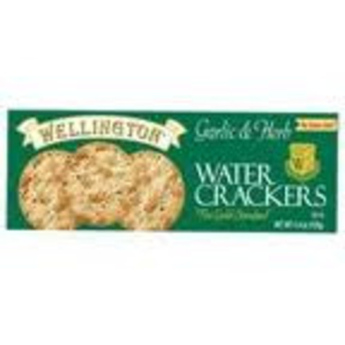 Zoom to enlarge the Wellington Garlic & Herb Water Crackers
