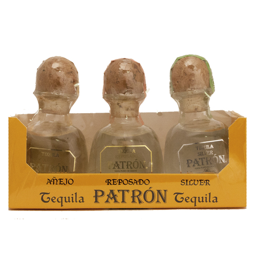 Zoom to enlarge the Patron Tequila &bull; 3pk-50ml (Silver  Reposado  Anejo)