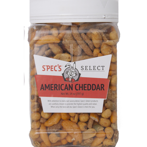 Zoom to enlarge the Spec’s Snacks In Jar • American Cheddar Mix