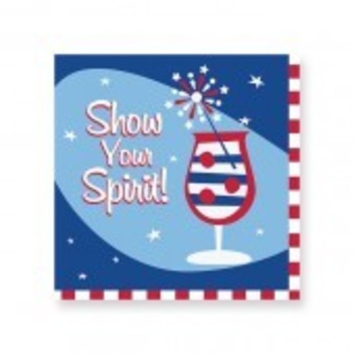 Zoom to enlarge the Design Design Napkins • Show Your Spirit