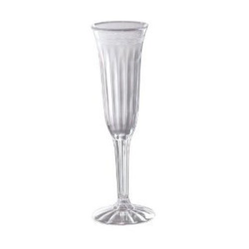 Zoom to enlarge the Plastic 2-pc Champagne Flute •whlse• 12 / 10ct