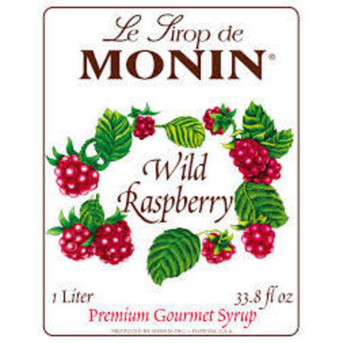 Zoom to enlarge the Monin Premium Wild Raspberry Flavoring Syrup